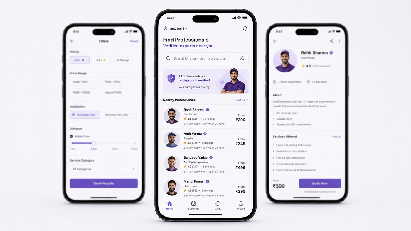 Track the pro screen